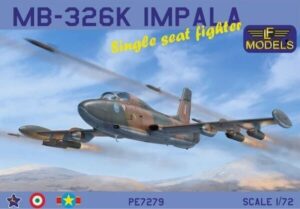 LF Models 7279 1/72 Model Kit PE7279 Aermacchi MB326K Impala II