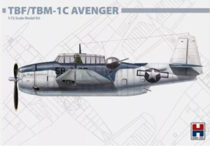 Hobby 2000 72009 1/72 Grumman TBF/TBM-1C Avenger Model Kit