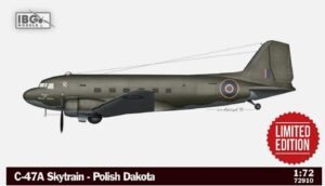 IBG Models 72910 1:72 Douglas C-47A Skytrain Polish Dakota Limited Edition