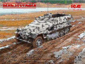ICM 35106 1:35 Scale Sd.Kfz.251/1 Ausf.B German WW2 Halftrack