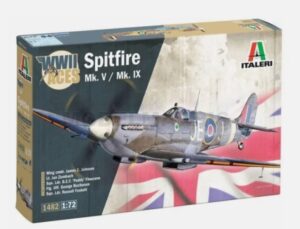 ITALERI 1482 1/72 RAF Spitfire Mk.V / Mk.IX WWII Aces