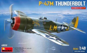 Miniart 48032 - 1/48 US P-47M THUNDERBOLT 56th Fighter Group 8th Air Force Advanced Kit.
