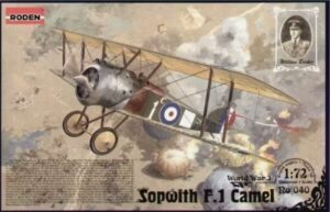 Roden 040 1:72  RFC Sopwith F.1 Camel World War 1 British Fighter Aircraft