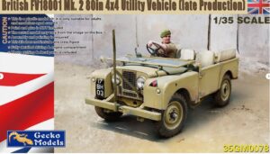 Gecko Models 35GM0078 1/35 British FV18001 Mk. 2 80in 4x4 Utility Vehicle （late）