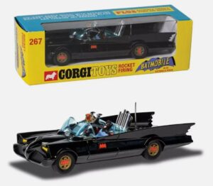 Corgi RT26701 1/46 Rocket Firing Batmobile Batman & Robin Figures REPRO New