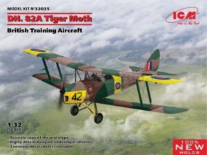 ICM 32035 1/32 D.H. 82A Tiger Moth, British Training Aircraft