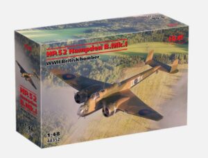 ICM 48352 1/48 Handley-Page HP.52 Hampden B Mk.I Model Kit STRATEGIC BOMBING