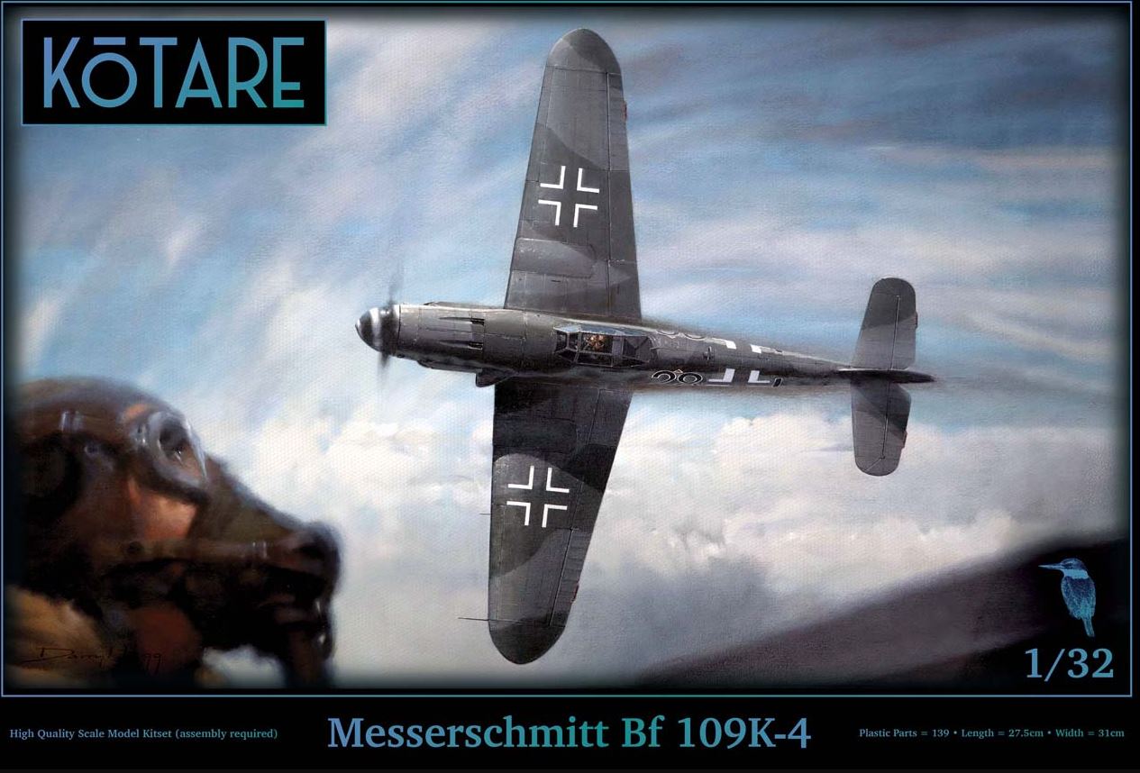KOTARE K32009 1/32 Late WW2 Luftwaffe Messerschmitt Bf 109K-4 DUE QTR 1 2026