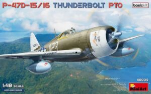 Miniart 48039 - 1/48 P-47D 15/16 Thunderbolt PTO Razorbacks Basic Kit
