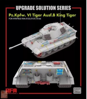 Rye field Model 2105 1:35 Upgrade Set for King Tiger RM5125/5137/5146