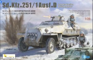 VESPID MODELS SP-8001 1/35 WW2 SD KFZ 251 / 1 AUSF D Halftrack SNOWMAN MODELS