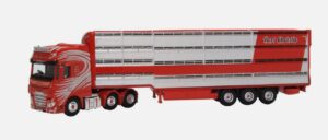 Oxford Diecast 76DXF005 1/76 DAF XF Euro 6 Houghton Parkhouse Livestock Bert Christie