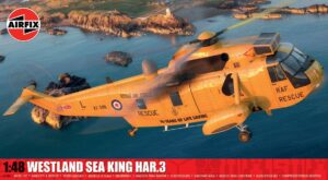 AIRFIX A11012 1/48 Westland Sea King HAR.3 Royal Air Force Search and Rescue Helicopter Due Sept 2026
