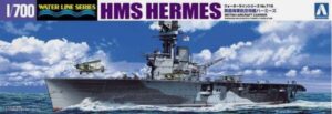 Aoshima 05103 1:700 H.M.S. Hermes Aircraft Carrier Battle of Ceylon Sea
