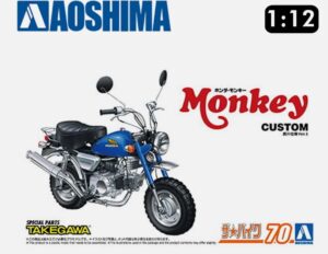 AOSHIMA 06827 1/12 HONDA Monkey Bike 1978  CUSTOM TAKEGAWA VER.1