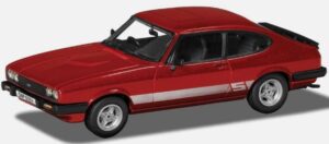Corgi Vanguards 1:43 VA10824 FORD CAPRI Mk3 2.0 S IMPERIAL RED