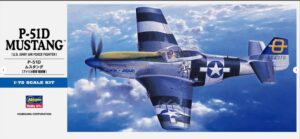 Hasegawa HAD25 1/72 US Army P-51D Mustang Model Kit D25