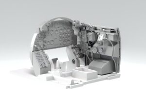 HONG KONG MODELS HKM01FA015-02 1/48 Douglas Boston III or USAAF DB-7B Cockpit upgrade set in 3D