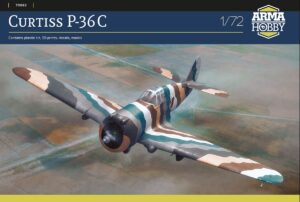 ARMA HOBBY 70083 1/72 USAAC Curtiss P-36C 1/72