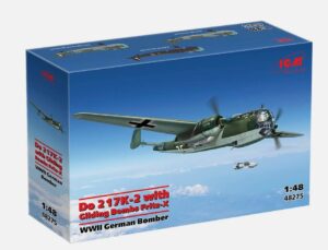 ICM 48275 1/48 Do 217K-2 with Gliding Bombs Fritz-XMilitary Aircraft Model Kit