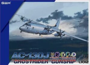 Great Wall Hobby L1012 1:144 USAF AC-130J Ghostrider Gunship
