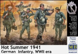 Masterbox 35249 1/35 Hot Summer 1941 German Infantry WW 2 PLASTIC MODEL KIT