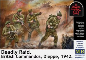 Masterbox 35252 1:35 scale Deadly Raid, British Commandos, Dieppe 1942