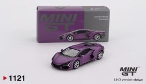 MINI GT 01121-R - 1/64 LAMBORGHINI REVUELTO VIOLA 30TH MATTE (RHD)