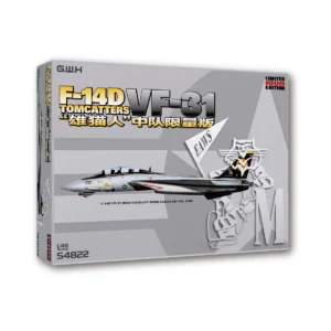 Great Wall S4822 1/48 F-14D VF-31 Squadron Painting Limited Version. w/3D Pilot