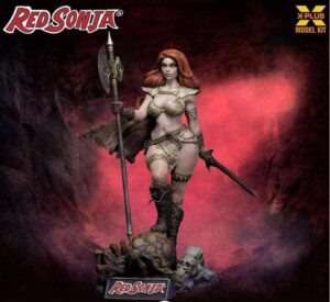 X-PLUS 411-200481CP 1/8 Red Sonja Including diorama base