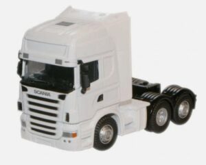 Oxford Diecast 76WHSCACAB 1/76 Scania Cab White