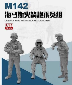 FOREART 9002 1/35 3D-Printed Crew of M142 HIMARS Rocket Launcher (3 Figures total) Due Jun 2026