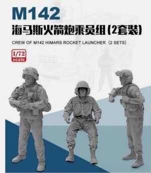 FOREART 9003  1/72 3D-Printed Crew of M142 HIMARS Rocket Launcher(2 Sets Included 6 figures in total Due Jun 2026