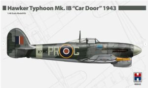 Hobby 2000 48045 1:48 Royal Air Force Hawker Typhoon Mk. IB Car Door 1943