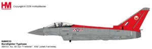 HOBBY MASTER HA6633 1/72 Eurofighter Typhoon Royal Air Force 56 Sqn (Firebirds) What If Scheme due Jul 2026