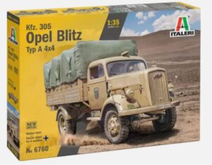 ITALERI 6760 1/35 car 305 Opel Blitz type A 4x4 German WW2 Truck BRITISH ARMY BATTLE SCHOOL