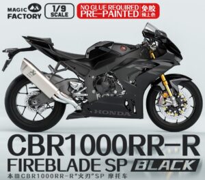MAGIC FACTORY 1405 1/9 Motorcycles CBR1000RR-R Fireblade SP Black(Pre-PAINTED