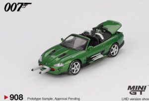 MINI GT 00908-007G 1/64 JAGUAR XKR (LHD) JAMES BOND DIE ANOTHER DAY GERMAN BLISTER
