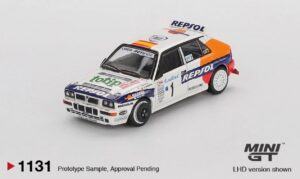 Mini GT 01131-BL 1/64 Lancia Delta HF Integrale Evoluzione #1 Rally Monte-Carlo Blister Package