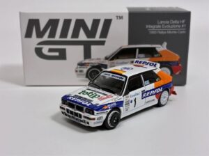 Mini GT 01131-L 1/64 Lancia Delta HF Integrale Evoluzione #1 1993 Rallye Monte Carlo