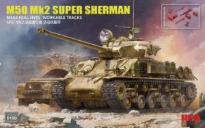 Rye Field Model 5150 1:35 Israeli Tank M50 Mk2 Super Sherman Standard Version