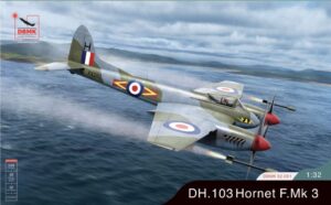 DBMK Models 32001 1/32 DH 103 Hornet F MK.3 RAF Post War Fighter and Strike Aircraft. due soon