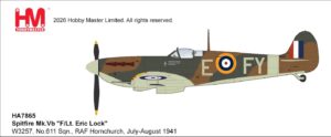 HOBBY MASTER HA7865 1/48 Spitfire VB Flt Lt Eric Lock August 1941 the Fighter Sweeps Due Aug 2026