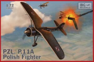 IBG Models 72517 1/72 Polish Air Force 1939 PZL P.11a Aircraft Model Kit