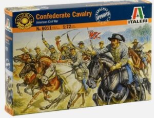 Italeri 6011 1/72 Confederate Cavalry Johnny Rebs Plastic Model Figures