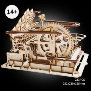 Robotime - ROKR Marble Run - Water Wheel Coaster LG501