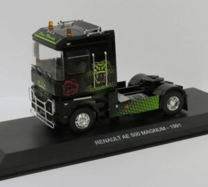 IXO TUNING PT06 1/43 TRUCK RENAULT MAGNUM AE 500 1991 GREEN MEMBA