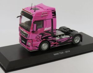 IXO TUNING PT08 1/43 TRUCK MAN TGX 2014 PINK TRUCK CAB
