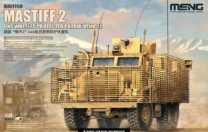 MENG MNGSS-012 1/35 British Mastiff 2 6x6 Wheeled Protected Patrol Vehicle Model