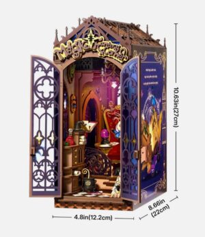 Robotime TGB14 3D Kit Rolife Miniature Magic Fantasy Corner DIY Book Nook